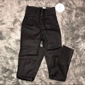 Faux leather pants Princess Polly NEW